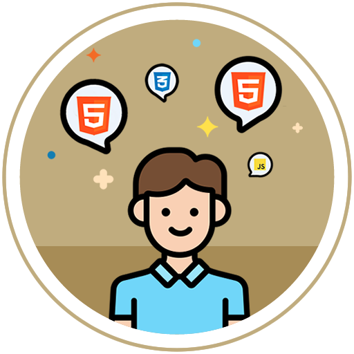 Ícone com desenho de um jovem pensando